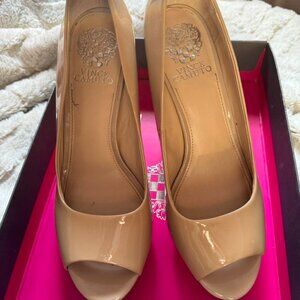 Vince Camuto Nude Heels